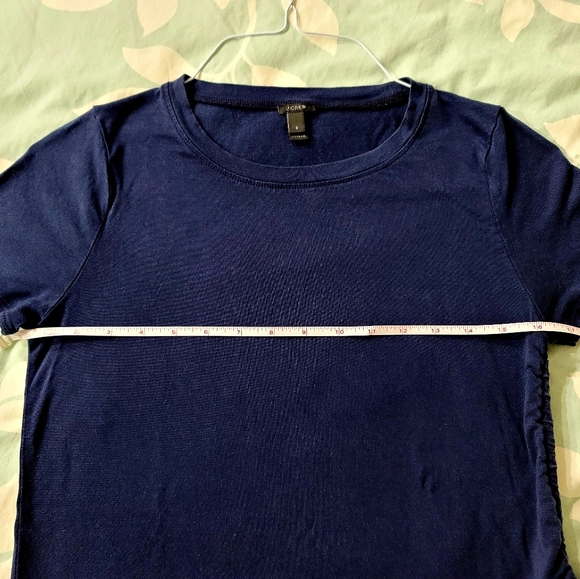 J. Crew Side Cinched Flutter Tunic Top - Picture 4 of 8